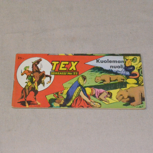 Tex liuska 22 - 1957 Kuoleman nuoli (5. vsk)